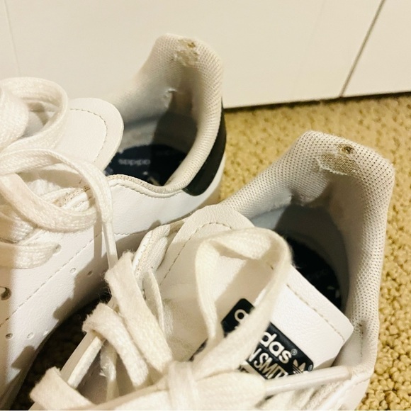 Adidas White Stan Smith Sneakers - Picture 3 of 7